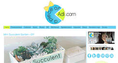 Desktop Screenshot of apieceofadi.com